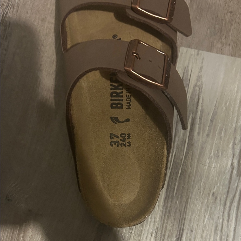 Womens Birkenstock Arizona Slide Sandal - Picture 2 of 4